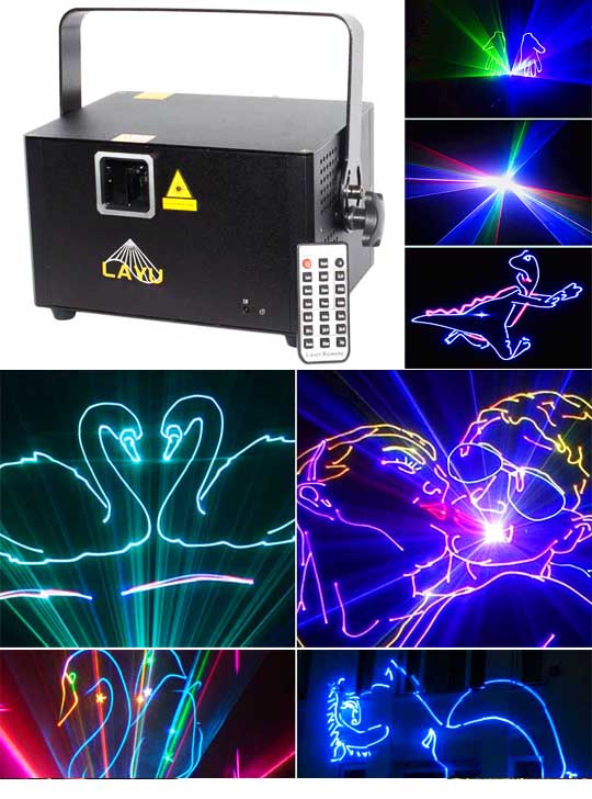 Рекламный лазер Promolaser LAYU AP25RGB PRO для 500 метров