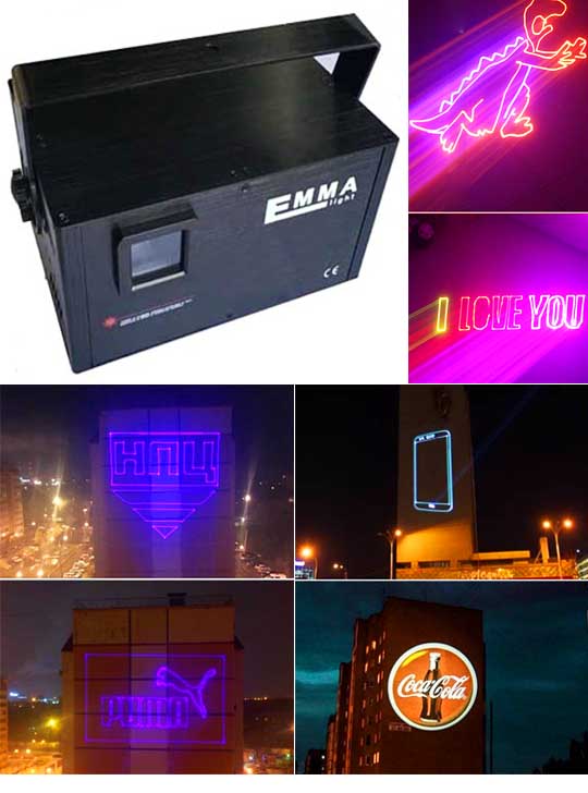 Профессиональный рекламный лазер EM-PREMIUM 1500 Pro Max